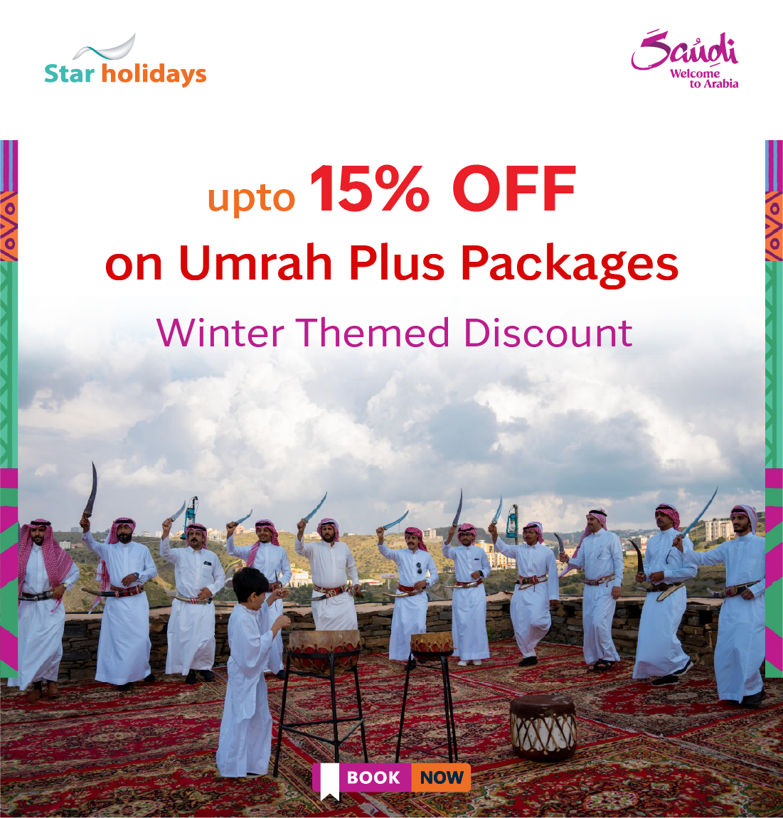 Discount on all Winter Umrah Packages